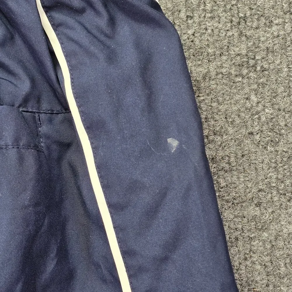 Vintage Nike Track Pants Mens Large Navy Lined Windbreaker Y2K 2000s Baggy